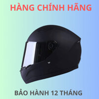 Mũ bảo hiểm Fullface ROYAL M136 đen nhám tặng kèm kính thay thế