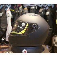 Mũ bảo hiểm Fullface Royal M136  Đen Nhám  1 Kính - L