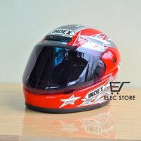 MŨ BẢO HIỂM FULLFACE INDEX(TẶNG THÊM 1 KÍNH CÙNG LOẠI)