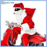 Mũ bảo hiểm Giáng sinh POP Mũ ông già Noel cho xe máy Mũ bảo hiểm xe máy cho vỏ