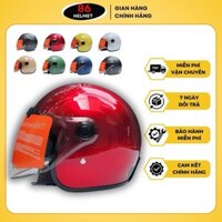 Mũ bảo hiểm GRO G-4002 nữ trùm đầu Gro chính hãng màu đỏ đô sang trọng Helmet