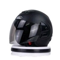 Mũ bảo hiểm GRO HD 3/4 trùm đầu có kính - Phong cách cá tính cho nam nữ