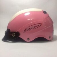Mũ bảo hiểm GRS A102 (Hồng line trắng)