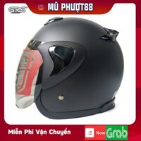 Mũ bảo hiểm GRS A370K (Đen nhám)