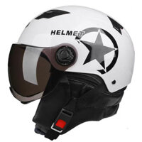 Mũ bảo hiểm Harley Mũ bảo hiểm nửa mũ bảo hiểm xe máy Xe đạp điện Nam Nữ giá rẻ
