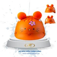 MŨ BẢO HIỂM HELLO KITTY LƯỠI TRAI