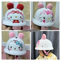 Mũ bảo hiểm helo kity _ nón cối trẻ em _ size 5 đến 12 tuổi