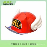 Mũ bảo hiểm hoạt hình Arale [Bộ sưu tập dễ thương 4240, xe điện, xe pin nổi tiếng trên internet] Mũ bảo hiểm an toàn có cánh, mũ thiên thần, mũ bảo hiểm nửa đầu, chứng nhận 3C