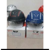 mũ bảo hiểm honda nửa đầu matt có kính (honda)
