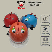 Mũ bảo hiểm khủng long cho trẻ em hàng loại 1 cao cấp [3 tuổi đến 14 tuổi]