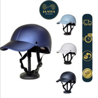 Mũ bảo hiểm lưỡi trai cao cấp nửa đầu lưỡi trai cứng chính hãng Napoli, nón sơn dành cho nam nữ nhiều màu