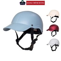 Mũ bảo hiểm lưỡi trai cao cấp NAPOLI chính hãng nón sơn trơn dành cho cả nam và nữ