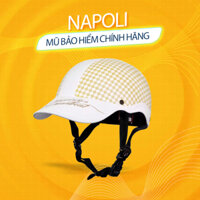 Mũ bảo hiểm lưỡi trai chính hãng, cao cấp có kẻ caro dành cho nam, nữ