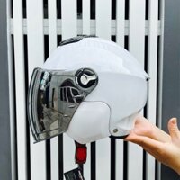 Mũ Bảo Hiểm N011 NAPOLI Kiểu HONDA Kính Dài Che Hết Mặc/Bảo Hành 12 Tháng.
