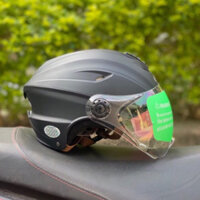 Mũ bảo hiểm nam có kính nhiều màu sắc bảo hành 24 tháng