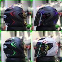MŨ BẢO HIỂM NAPOLI 3/4 CÓ KÍNH Helmet Henry's
