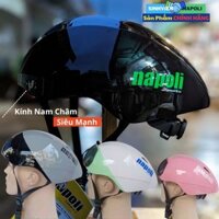 Mũ bảo hiểm Napoli Kiểu Dáng thể thao Poc 01 đuôi nhọn - Tăng Chỉnh - kính hít nam châm sản phẩm của công ty Sóng Hùng