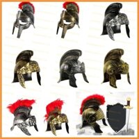 Mũ bảo hiểm người lính châu Âu cổ đại Hà cho người lớn Carnival Party Cosplay Nhập vai