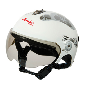 Mũ bảo hiểm nửa đầu Andes 3S108ME - Tem bóng