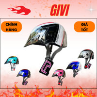 Mũ bảo hiểm nửa đầu chính hãng Givi , nón bảo hiểm đa dạng màu sắc sơn bóng bền màu phù hợp mọi lứa tuổi.
