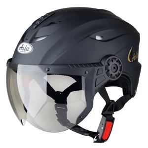 Mũ bảo hiểm nửa đầu có kính Asia MT117K