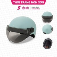 Mũ bảo hiểm nửa đầu có kính NÓN SƠN chính hãng CKT-XH520