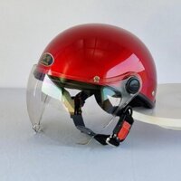 Mũ bảo hiểm nửa đầu có kính ELY dành cho nam nữ thời trang , mũ bảo hiểm chất lượng cao đến từ Ja -viva -sp27