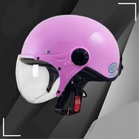 Mũ Bảo Hiểm Nửa Đầu Có Kính SUNDA 136A - Khoai môn