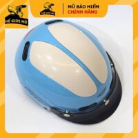 Mũ bảo hiểm nửa đầu GRS A102 màu xanh ngọc