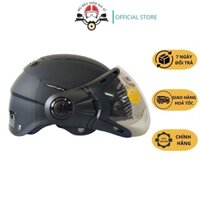 Mũ Bảo Hiểm Nửa Đầu GRS a102k Có Kính chắn gió chống bụi và tia uv nhiều mầu dành cho xe máy