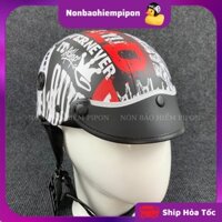 Mũ bảo hiểm nửa đầu nhúng cacbon tem S32 , nón bảo hiểm đa dạng màu sắc sơn xịn 2K phủ nano phù hợp cả nam nữ