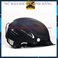 Mũ bảo hiểm nửa đầu size to cho nam GRS A860 lưỡi trai, bảo hành 1 năm