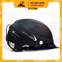 Mũ bảo hiểm nửa đầu size to cho nam GRS A860 lưỡi trai, bảo hành 1 năm