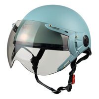 Mũ bảo hiểm nửa đầu VARO A33K có kính chắn gió, chống tia uv cao cấp