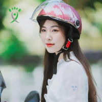 Mũ bảo hiểm nửa đầu VARO kính liền viền đồng cao cấp lồng lót siêu êm