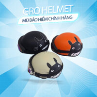 MŨ BẢO HIỂM phượt 1/2 đầu màu sơn nhám,thời trang giá rẻ nhiều màu xịn cho nam nữ có tem công ty