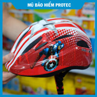 Mũ bảo hiểm Protec – MS06 CAPTAIN đỏ