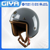 Mũ bảo hiểm Royal M20C màu xi măng bóng chính hãng