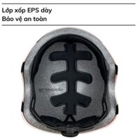 Mũ Bảo Hiểm Scooter Tem Bọ Cánh Cam Cao Cấp - Có Tăng Chỉnh Size - chính hãnġ Varohelmet - BH 1 Năm