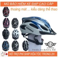 Mũ bảo hiểm thể thao xe đạp nam nữ đẹp hàng chính hãng - Nón bảo hiểm thể thao, đua xe đạp_Win2_ts