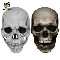 Mũ bảo hiểm toàn đầu thực tế với mũ bảo hiểm hàm di chuyển Halloween