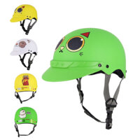 Mũ bảo hiểm trẻ em 1/ 2 SRT tem mèo đủ size cho bé từ 2-9 tuổi