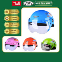 Mũ Bảo Hiểm Trẻ Em 1/2 V&S VS03KB Hàng Chính Hãng Bảo Hành 12 Tháng Sản Phẩm Thời Trang Và Cao Cấp