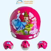 Mũ bảo hiểm trẻ em BKtec BK14 - Dành cho bé từ 5 đến 10 tuổi - Phù hợp với bé nặng DƯỚI 30kg - Vòng đầu từ 52-54cm