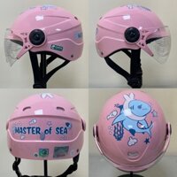 Mũ Bảo Hiểm Trẻ Em CHITA HELMETS CT25(K) Tem Cá mập