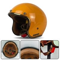 Mũ bảo hiểm trẻ em chụp tai mùa đông 5-10 tuổi trẻ em phượt Napoli không kính cao cấp vòng đầu 48-52 cm