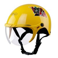 Mũ bảo hiểm Trẻ em có kính cao cấp - Dành cho bé trai từ 1 đến 3 tuổi - Asia MT103KS - Kid S - Siêu nhân - Công chúa