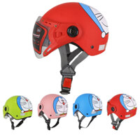 Mũ bảo hiểm trẻ em doremon SRT - lồng ép nhiệt cao cấp - cho bé từ 5-9 tuổi