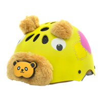 Mũ bảo hiểm trẻ em hình Gấu không kính màu vàng, chính hãng XPRO -Hero kids