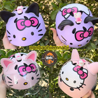 Mũ bảo hiểm trẻ em mèo Hello Kitty cho bé - Hàng công ty cao cấp chuẩn nét từng chi tiết